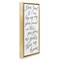 Stupell Industries Dear God Motivational Phrase Framed Floater Canvas Wall Art